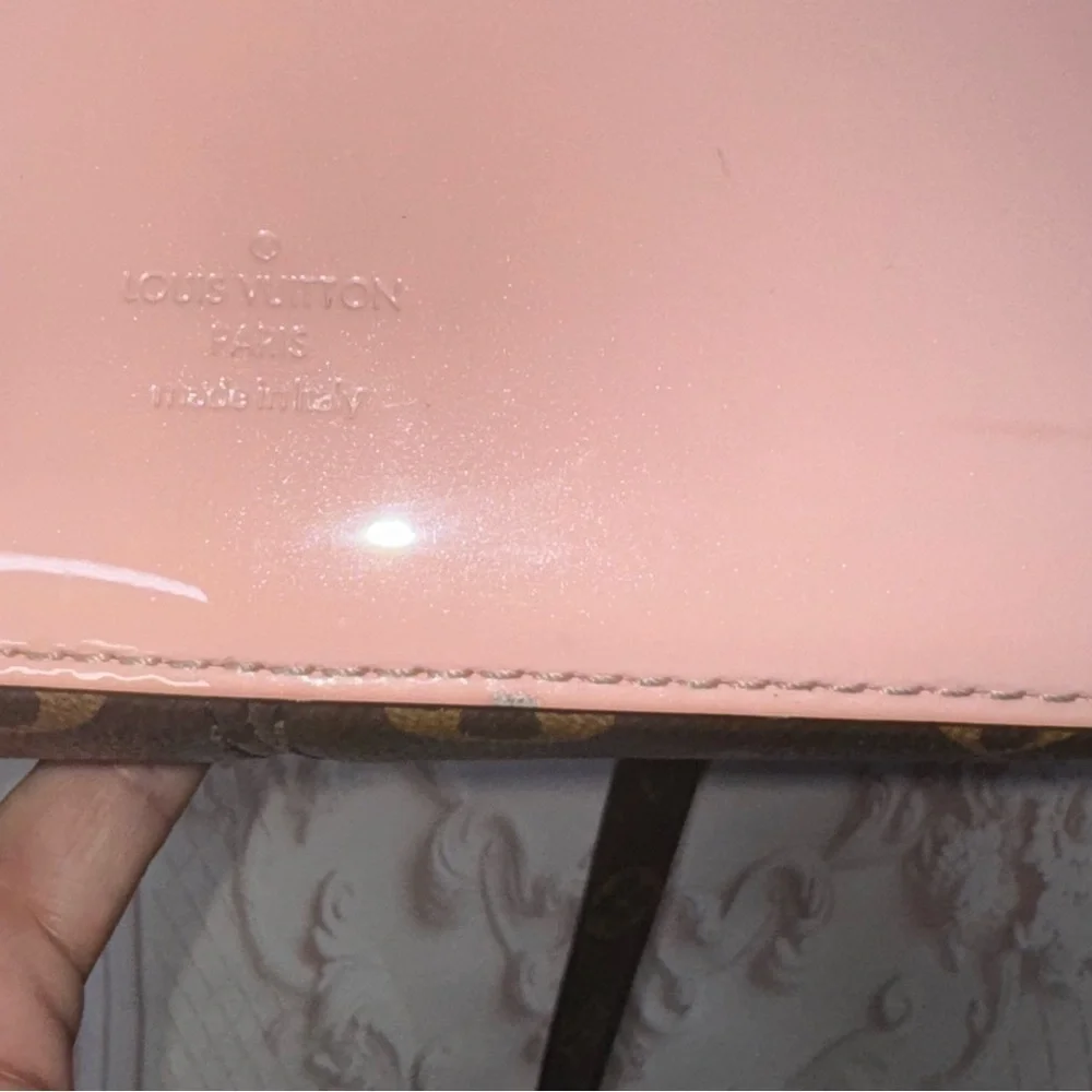 Louis Vuitton Cherrywood Vernis Leather BB